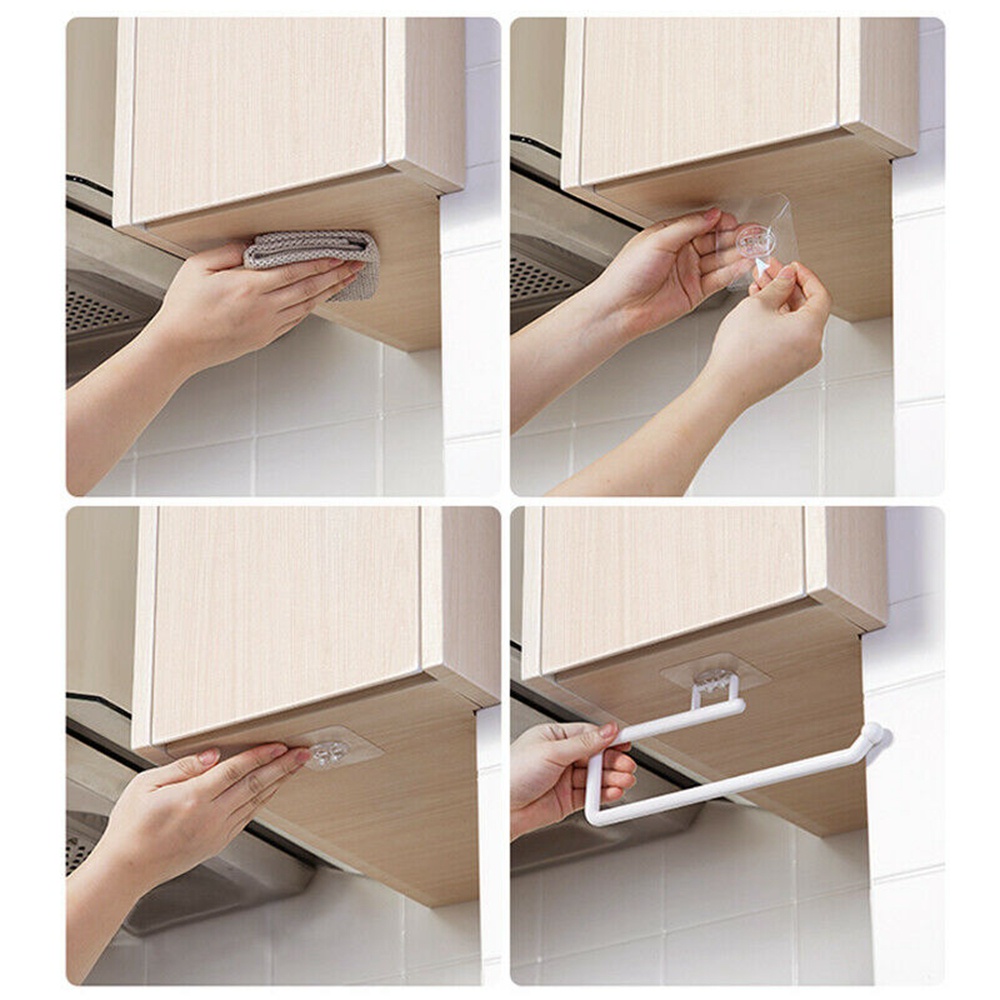 Rak Holder Tisu Gulung toilet Dengan Perekat Untuk Kamar Mandi Dan Dapur