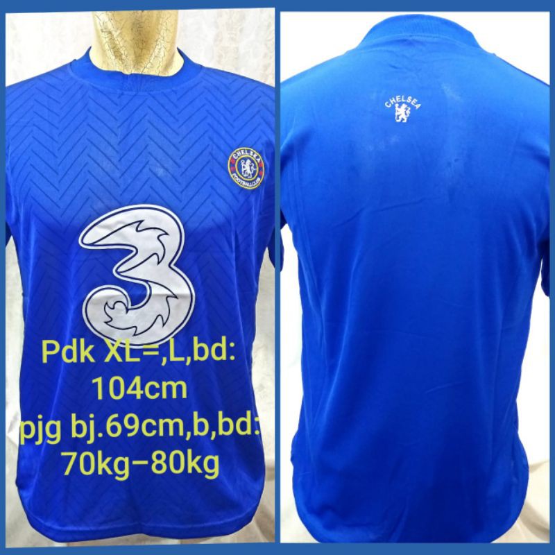 [Saieko Fashion Sport] JERSEY BAJU BOLA CLUB LIGA LUAR UKURAN DEWASA XL