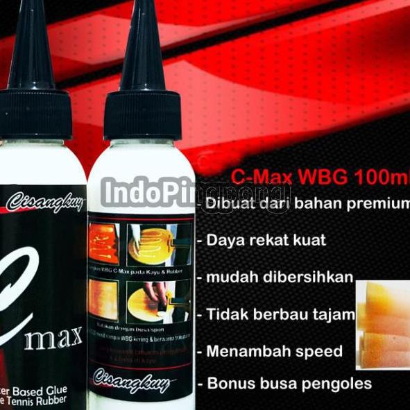 

C-Max WBG 100ml ~ Lem Air Water Based Glue CMax Cisangkuy !!