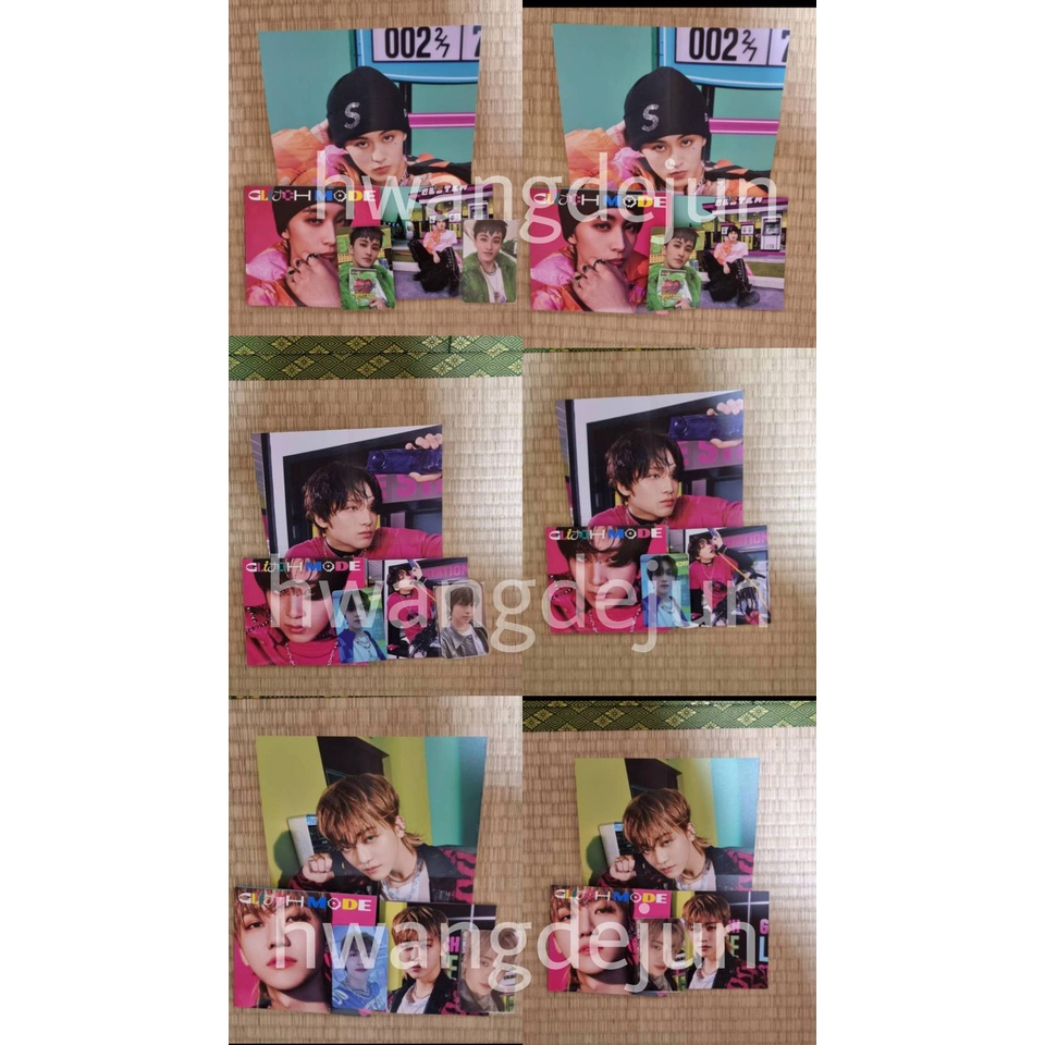 [ready ina❗️ baca desc dulu] nct dream glitch mode digipack set full set mumo photocard pc official 