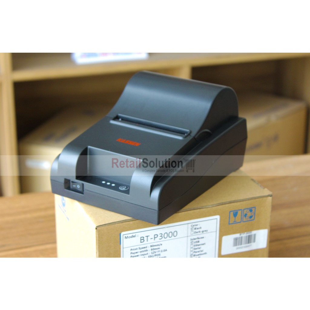 Printer Thermal Bluetooth 80mm - Kassen BTP3000 / BT-P3000 / BTP 3000