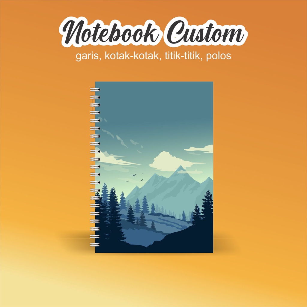 

NOTEBOOK A5 CATATAN/JURNAL BOOKPAPER GRID/KOTAK2#DOTTED/TITIK2#BLANK/POLOS
