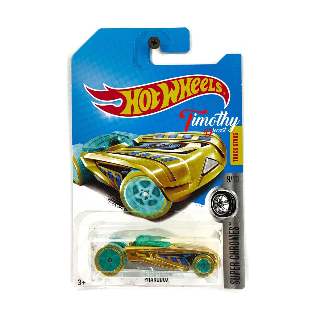 Hot Wheels Pharodox Gold Balap Loop Drag Mainan Anak Timothy Diecast