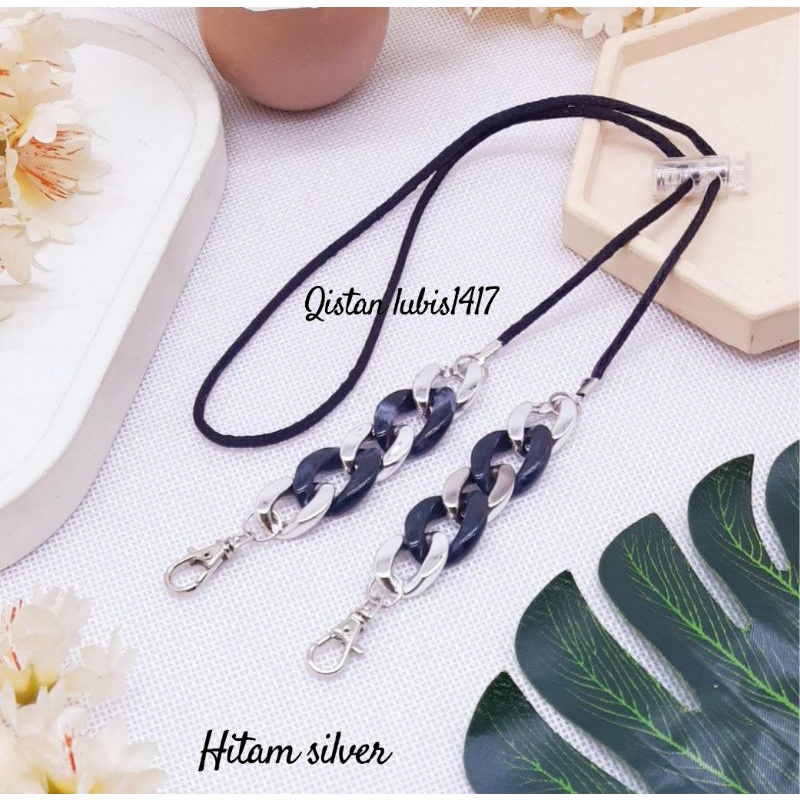 Strap rantai pipih marmer beli 10 free 2