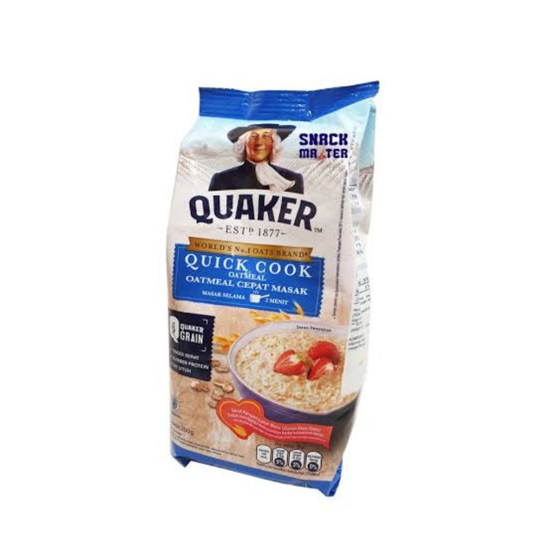 Jual Quaker Quick Cooking Oatmeal Gr Indonesia Shopee Indonesia