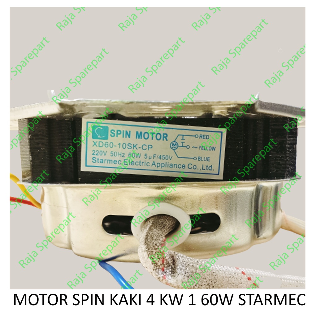 MOTOR SPIN KAKI 4 KW1 60W STARMEC