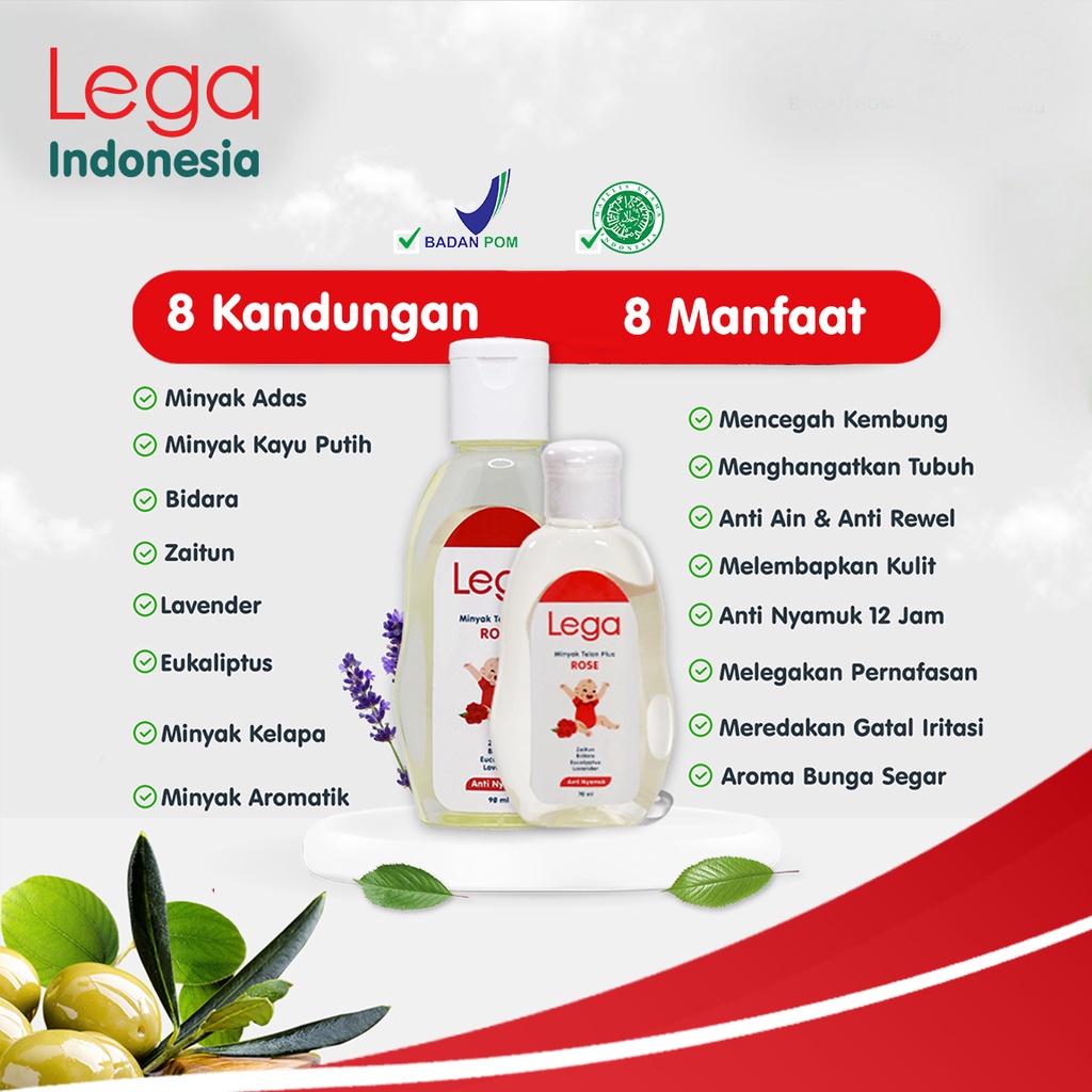 LEGA MINYAK TELON PLUS VARIAN 100 &amp; 70 ML