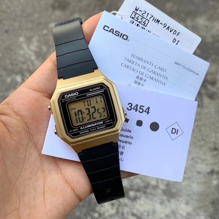 CASIO W-217HM-9A JAM TANGAN ORIGINAL ORI