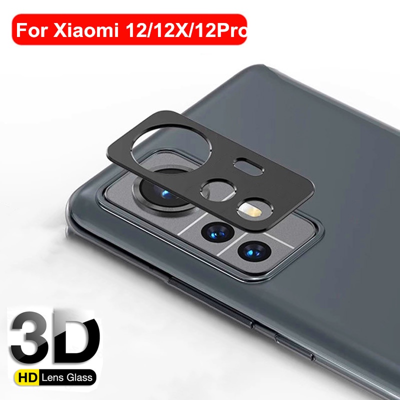 3 Pcs Tempered Glass Pelindung Lensa Kamera 9H Untuk Xiaomi 12 Pro / 12 / 12X