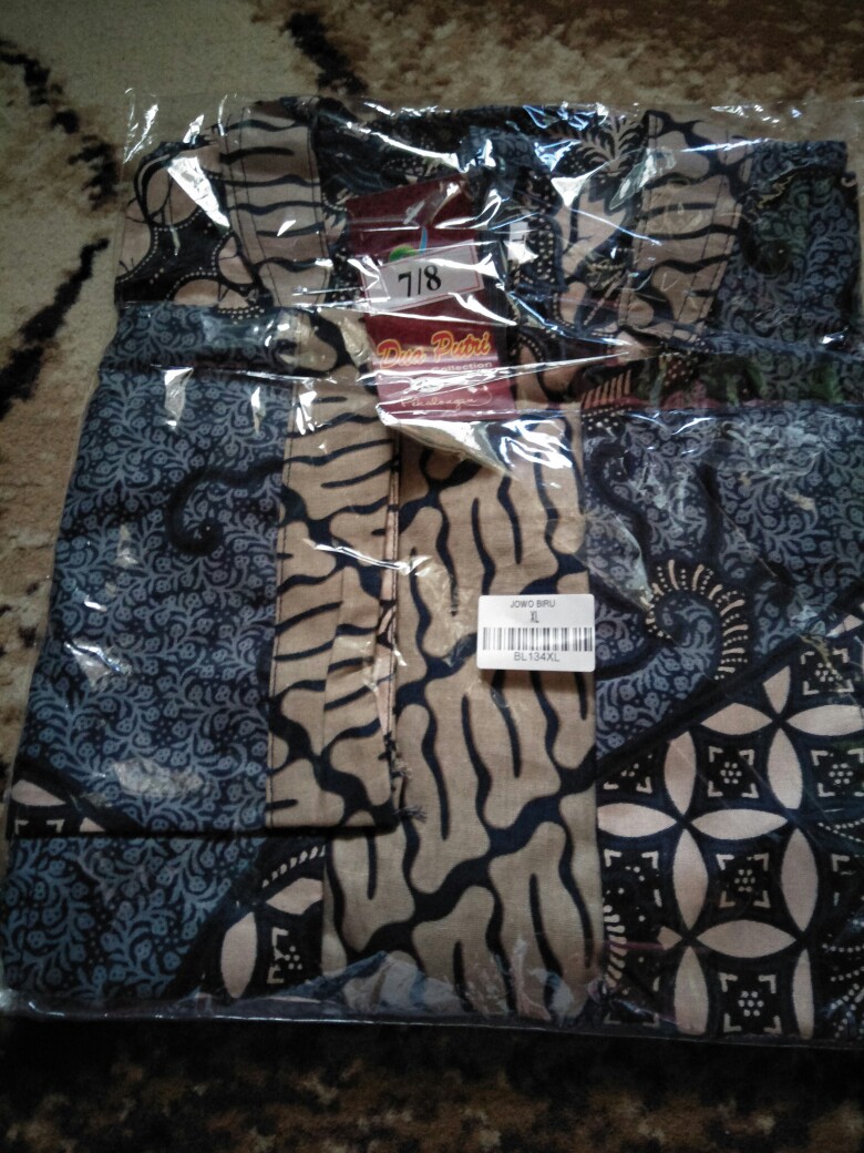Atasan Batik Wanita Blouse Batik Model Jowo Free Masker Bahan Katun Size S-m-l-xl-xxl-3l-4l-5l
