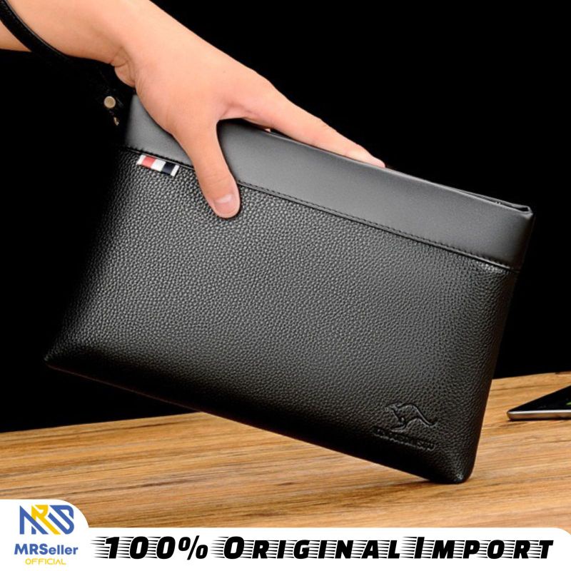 JUNZIDAISHU Dompet Clutch Handbag Pria Wanita Kulit Premium Import 1066