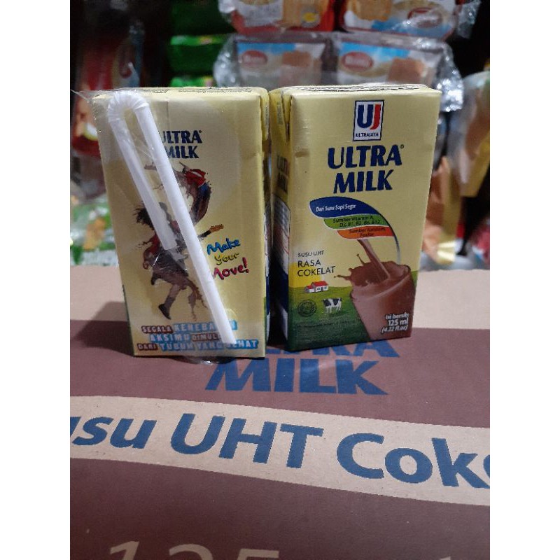 susu ultra UHT 125ml