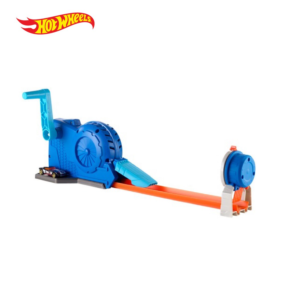 Hot Wheels Track Builder Rev N Launch Challenge Mainan  