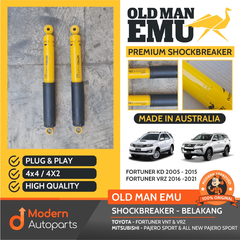 Shockbreaker OME Old Man Emu "NITROPLUS" Fortuner KD & Fortuner VRZ BELAKANG