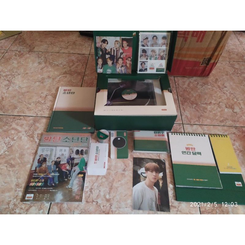 (Sharing ) BTS - SEASON GREETING SG 2021 RM, JIN, SUGA, JHOPE, JIMIN, V, JUNGKOOK