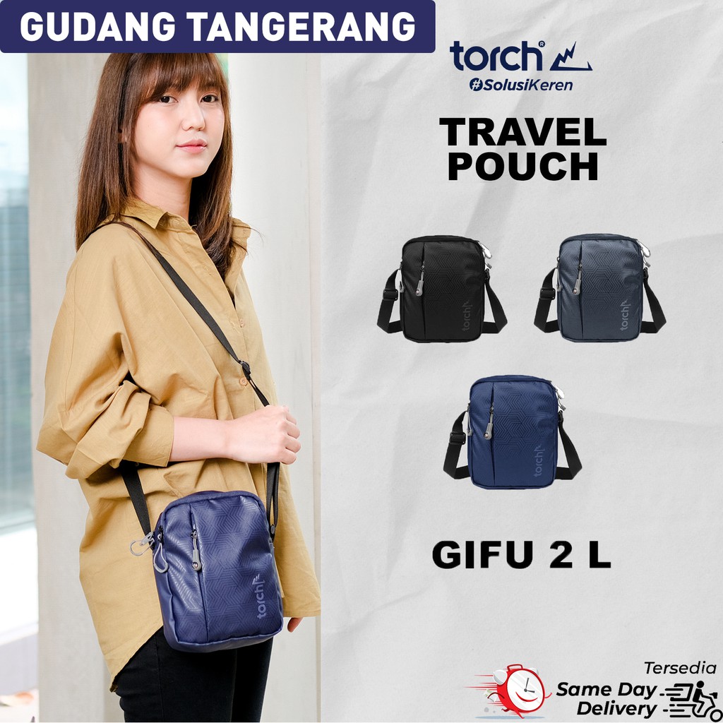 Torch Tangerang Tas Selempang Travel Pouch Gifu 2L