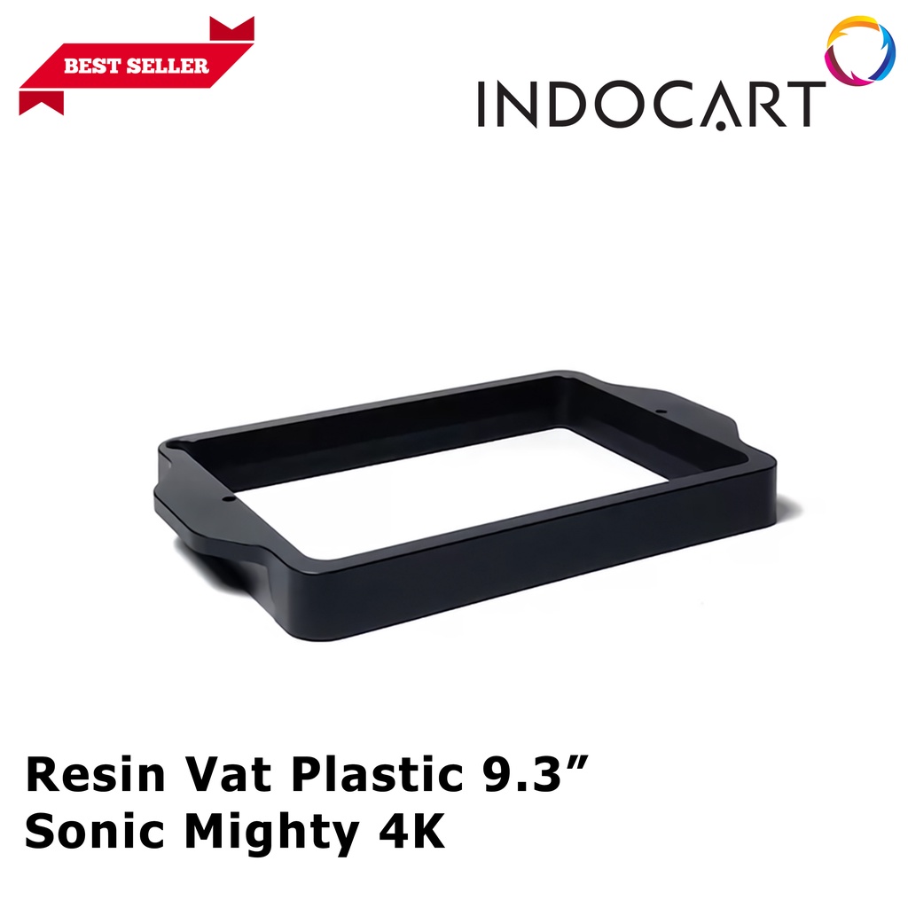 INDOCART Resin Vat - Plastic 9.3&quot; 3D Printer for Sonic Mighty 4K