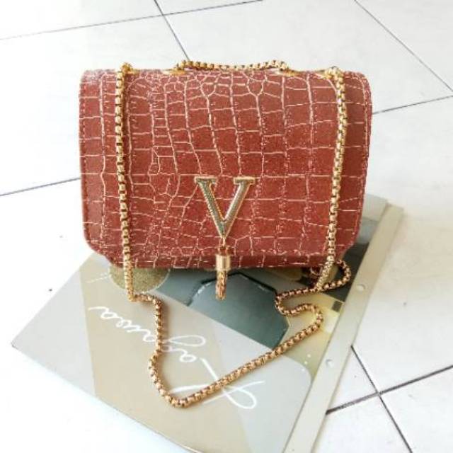 Tas Wanita Croco Kuncir