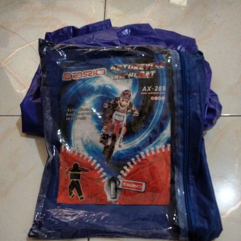 jas hujan AXIO.  A X. 289  KARET BERKUALITAS