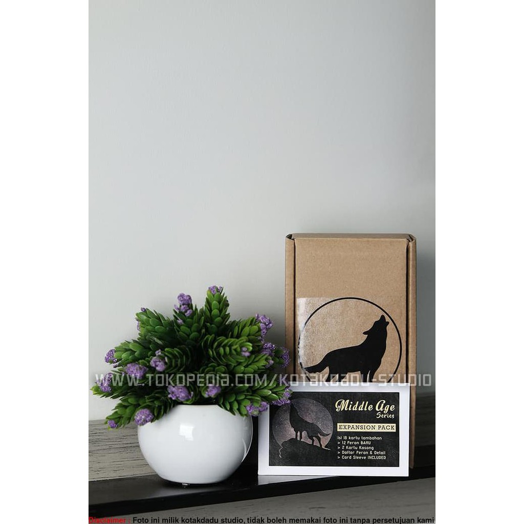 PALING MURAH  PROMO The Werewolf Game Middle Age Series + Exp. Pack - 41 Kartu