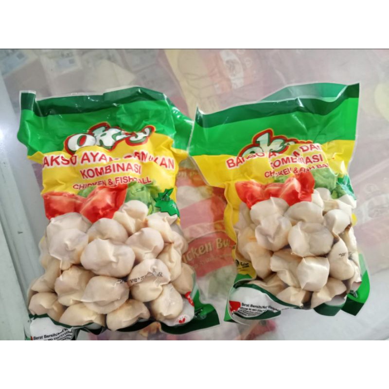 

Bakso Ayam Okey, Bakso Ayam Dosuka, Bakso Ayam Champ 500g