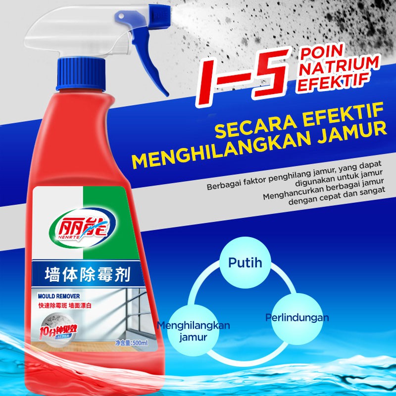 

Palugada21- Penghilang jamur/Penghilang cetakan dinding Raja penghilang cetakan dinding Fungisida Penghilang jam