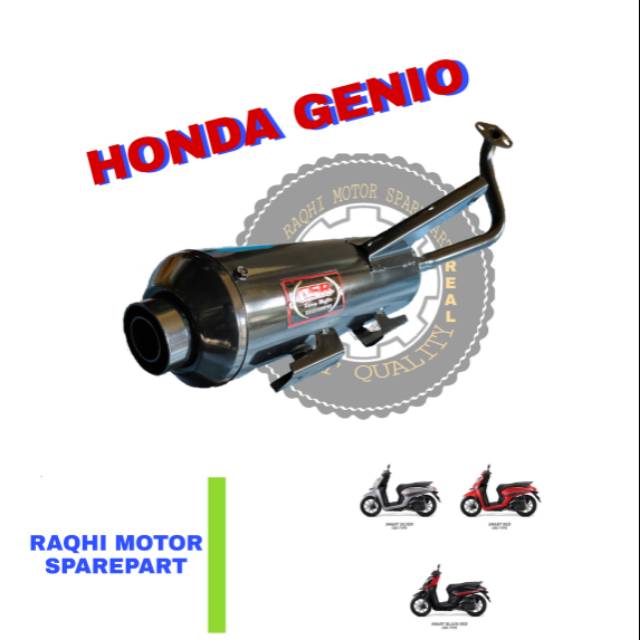 Knalpot Bobokan CSR Honda Genio / Knalpot Racing Beat Street 2020 / Beat New 2020