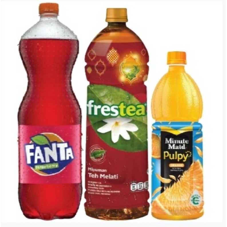 

Paket Fanta, Frestea Jasmine, Pulpy Orange