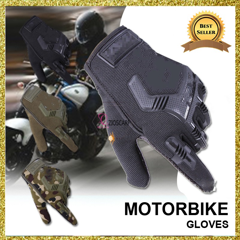 SARUNG TANGAN MOTOR SEPEDA TACTICAL SCOYCO TRAIL CROSS GYM FITNESS ARMY MTB GLOVES MOTOR PRIA GL-FGF