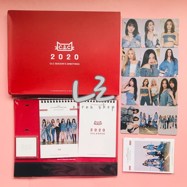 CLC - 2020 Season’s Greetings (Calendar Accordion Calendar Photocard)