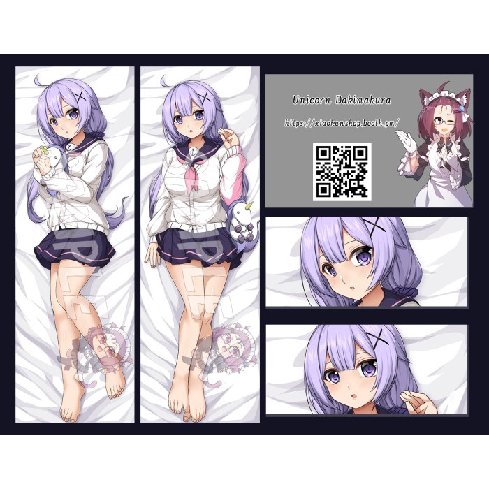 Hms Unicorn Dakimakura Azur Lane