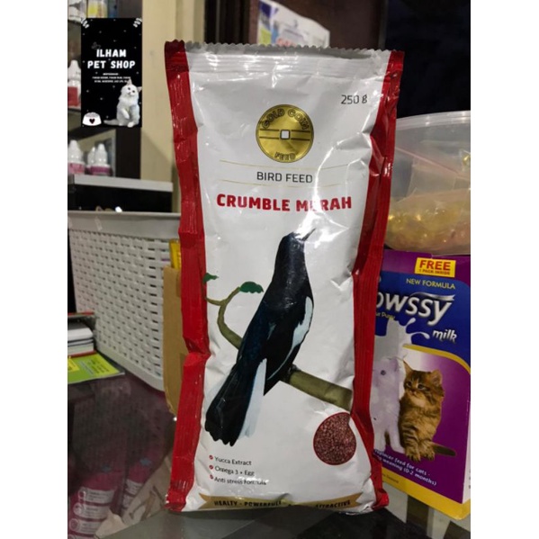 GC Merah/Gold Coin/ Pakan burung