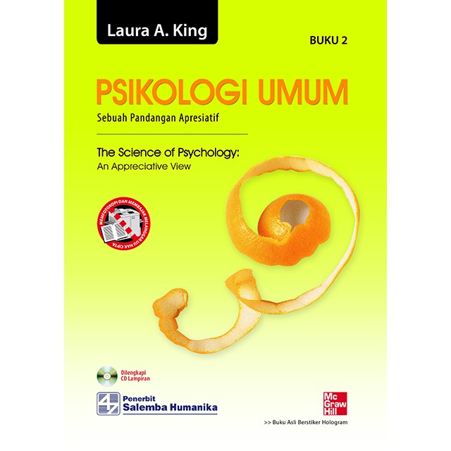 Buku Original Psikologi Umum 2 Laura A. King