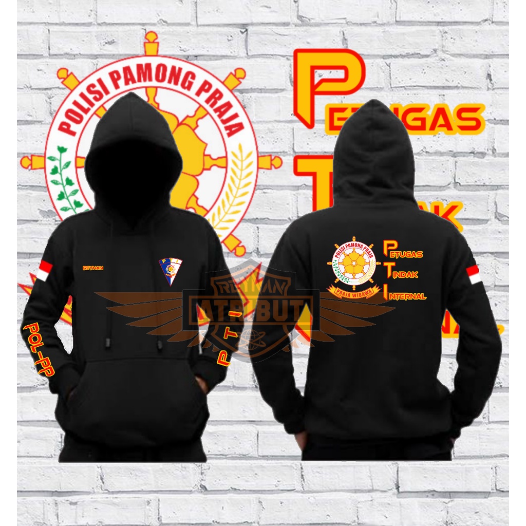 sweater hoodie pol pp pti/ sweater satpol pp/ sweater pti