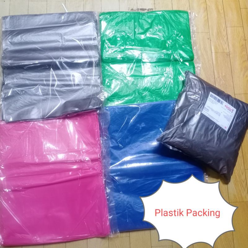 Plastik packing 30x40 isi 100 pcs plastik hd 30 x 40 bungkus paket non plong paketan