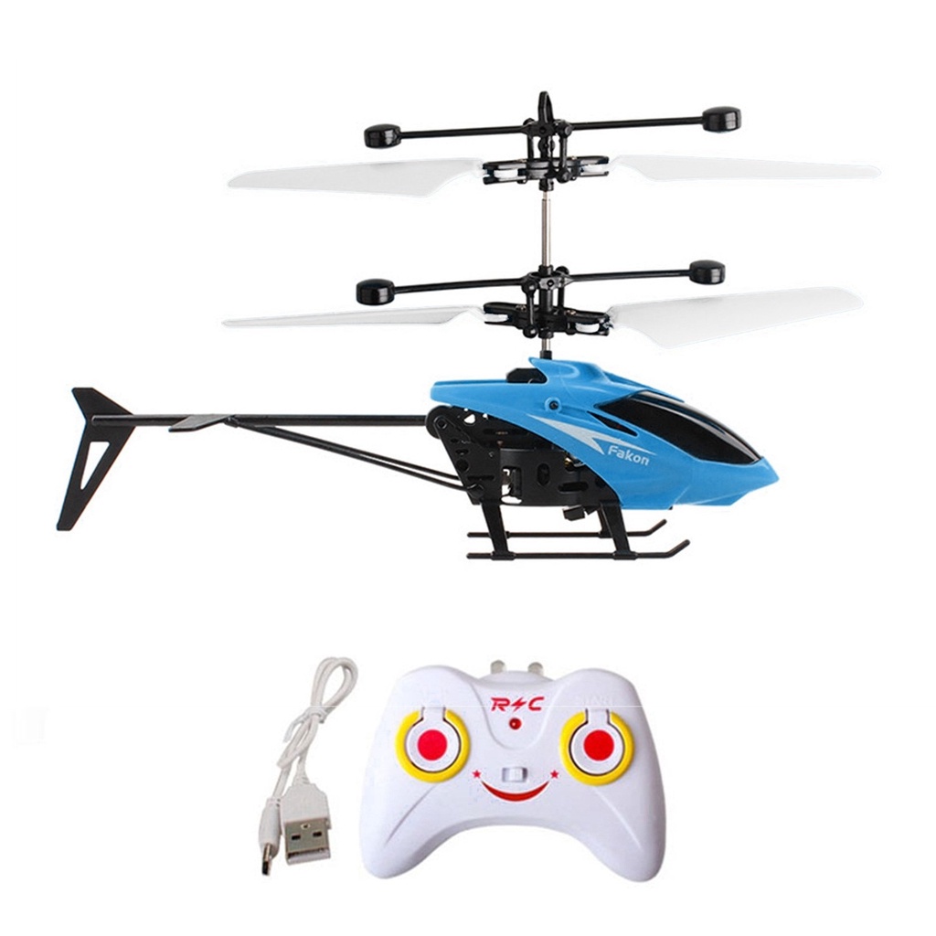 RC Helikopter remote control dan Sensor Tangan - Mainan RC Pesawat terbang Helikopter Remot kontrol