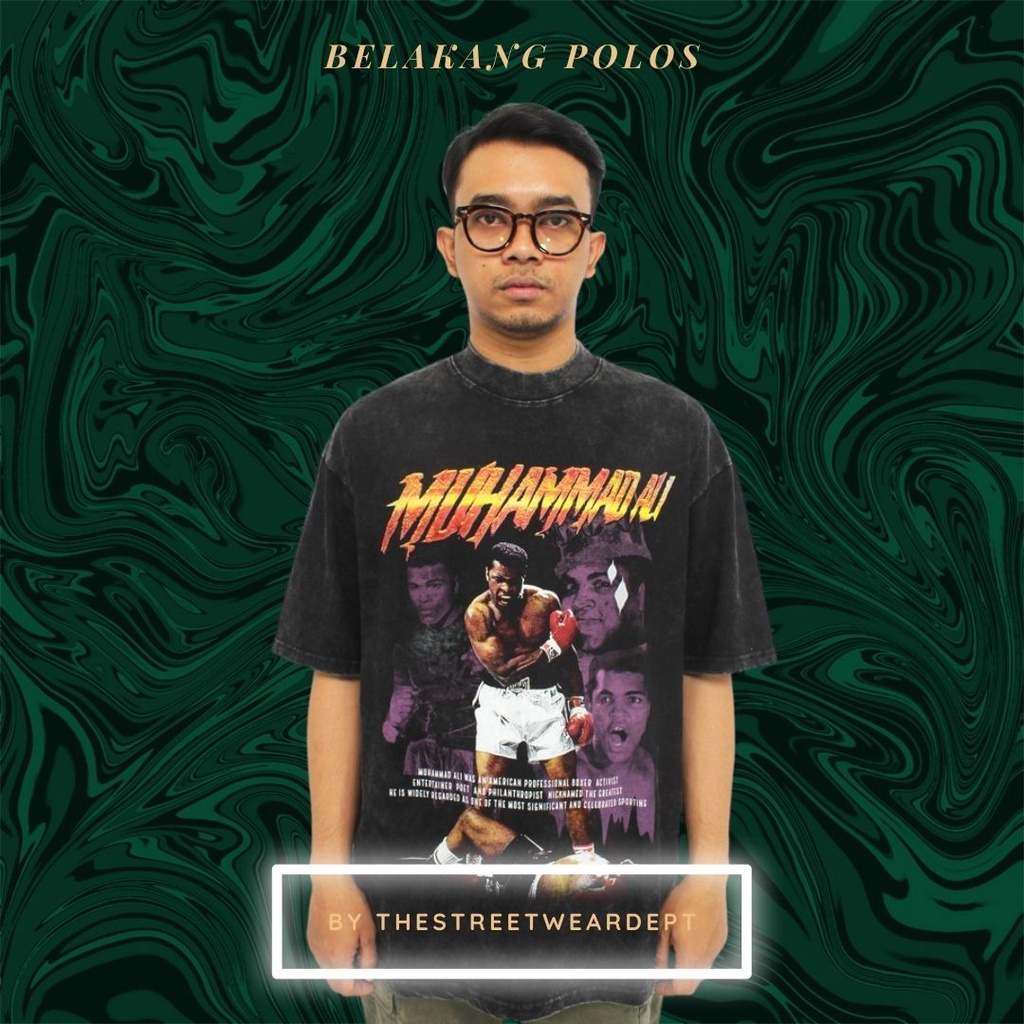 Kaos T Shirt Tee Muhammad Ali Boxing Vintage