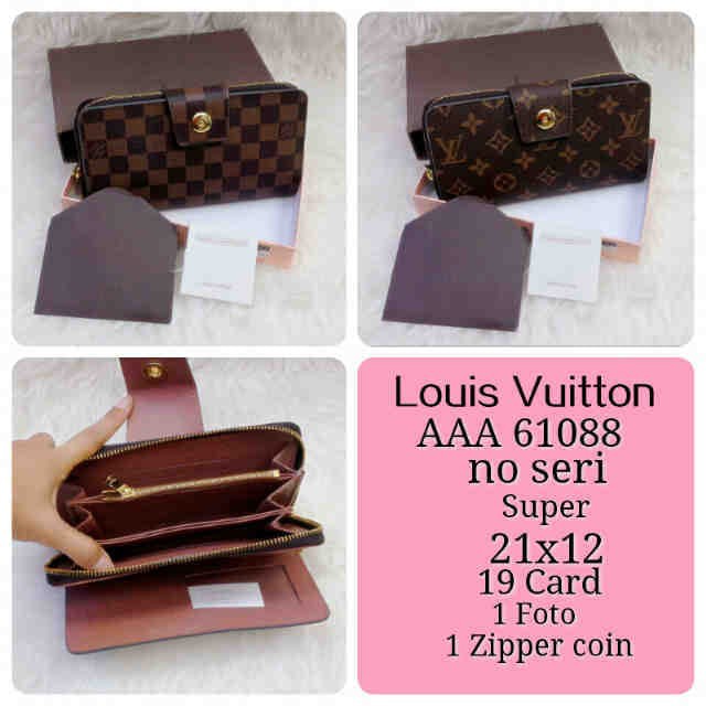 Dompet Wanita Lvong Kode 61088 Import FreeBox &amp; Serti