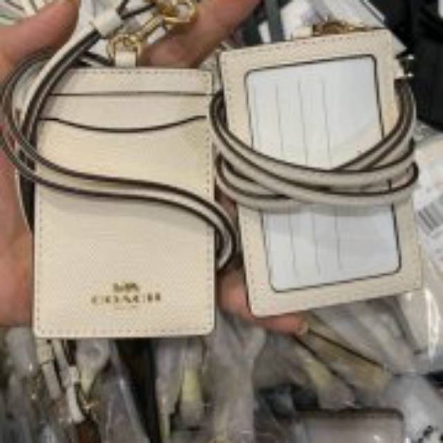 

Coach ID Lanyard Chalk