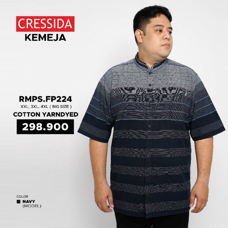 Cressida original Baju koko pria jumbo Baju koko pria XXL Cresida Koko big size pria Cressida RMPS.F