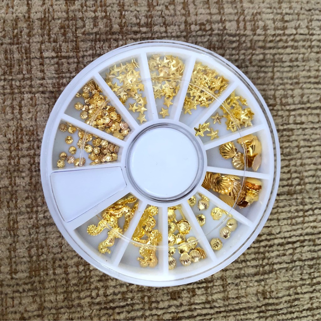 Nail art wheel nailart acc aksesoris kuku kerang mutiara pearl japan Produk Good Quality