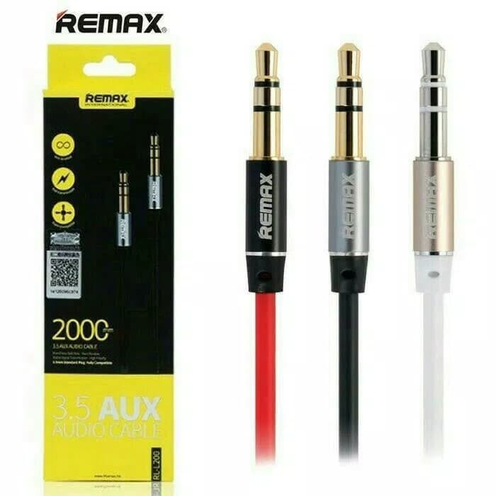 Remax 3.5mm Aux Audio Cable RL-L200 2Meter