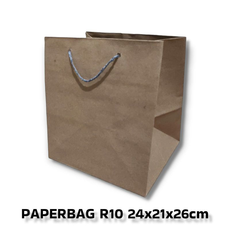 PAPER BAG KOTAK NASI / PAPERBAG (R10) 24X21X26