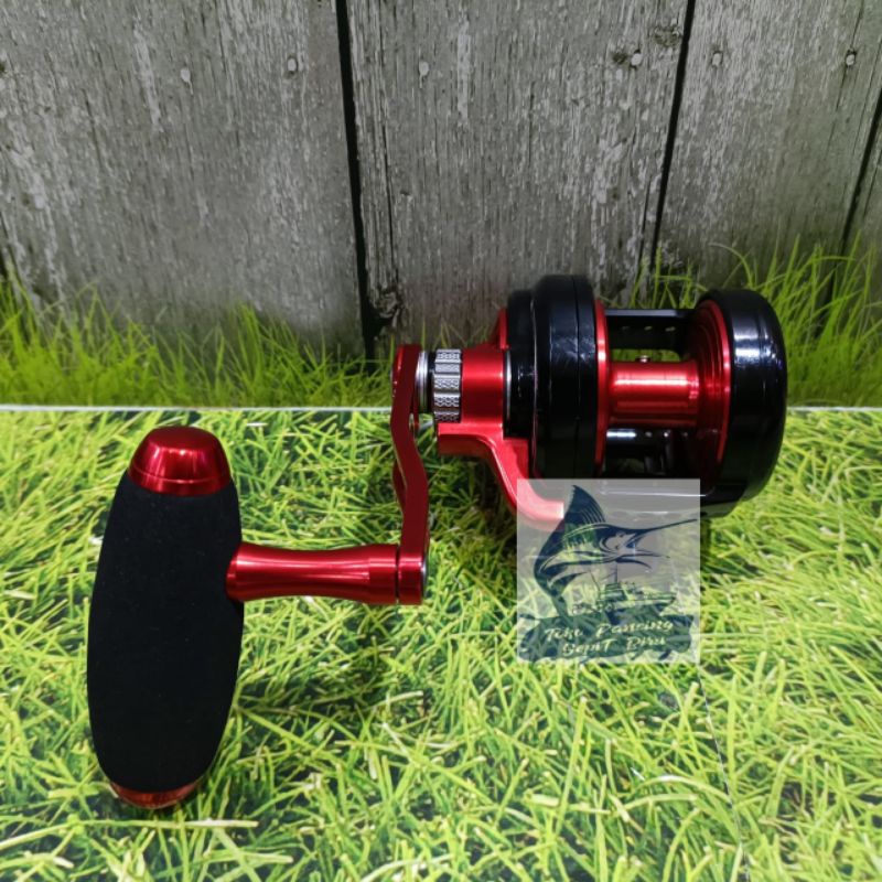 REEL OH MAGURO EMISSARY XT 600NHL ANNIVERSARY 20 YEAR BLACK RED HANDLE KIRI LIMITED