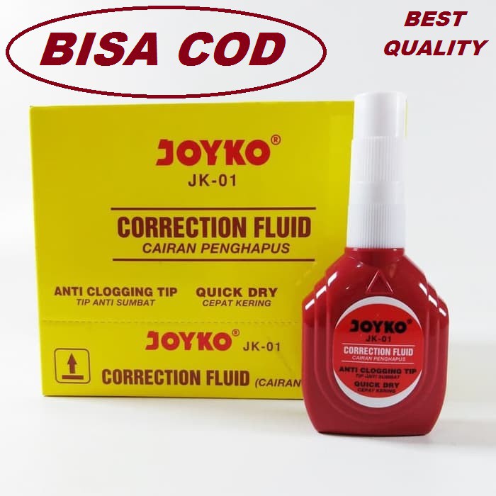 

Tipex cair joyko jk-01 / correction fluid/Tipex Joyko