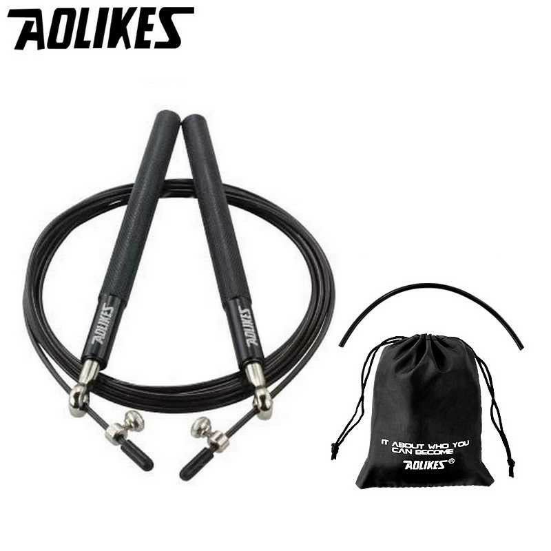 AOLIKES Tali Skipping Jump Rope Steel Wire Bearing