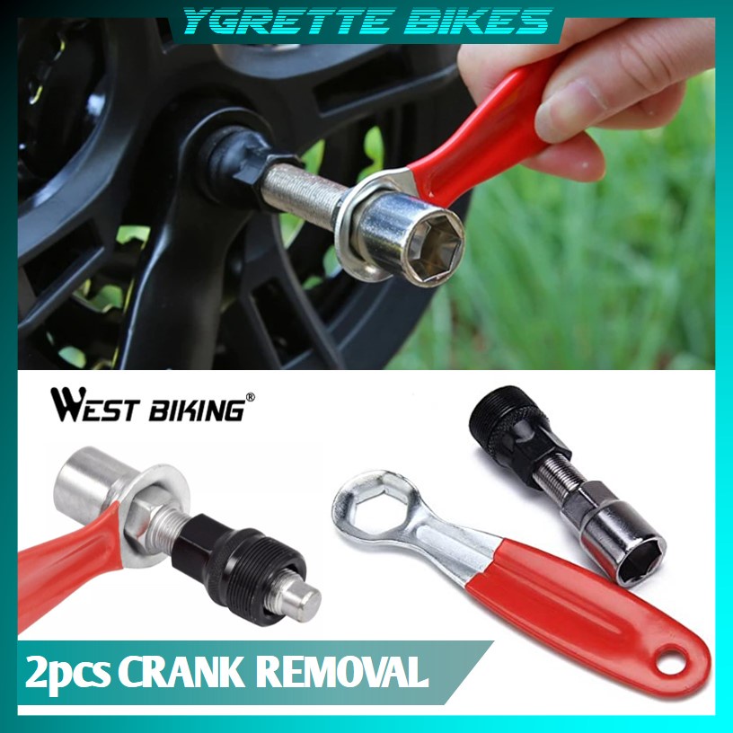 YGRETTE - CRANK REMOVAL PULL WRENCH 2 IN 1 TRACKER TREKER ALAT KUNCI PELEPAS CRANK PEDAL SEPEDA DARI BOTTOM BRACKET