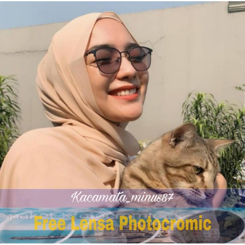 Kacamata Kotak minus | Kacamata Photocromic | Kacamata minus |F 1924