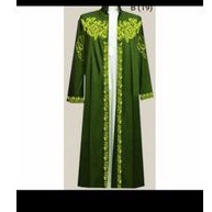 gamis bordir pengantin pria jubah bordir pengantin pria luaran Habaib mewah terbaru