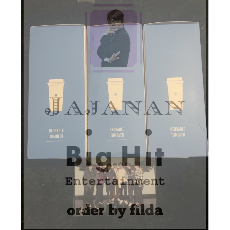 TUMBLR BTS COLDCUP SET TUMBLER MERCH BTS
